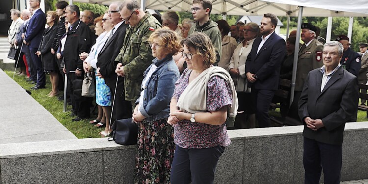 12.07.2022 Michniów. Obchody Dnia Walki i Męczeństwa Wsi Polskiej w 79. rocznicę pacyfikacji wsi Michniów / Fot. Jarosław Kubalski - Radio Kielce