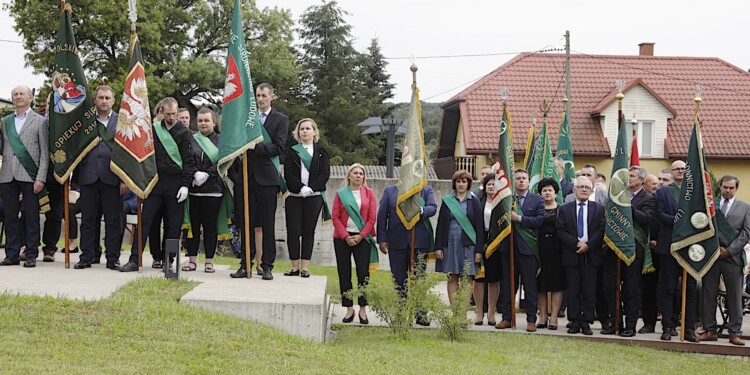 12.07.2022 Michniów. Obchody Dnia Walki i Męczeństwa Wsi Polskiej w 79. rocznicę pacyfikacji wsi Michniów / Fot. Jarosław Kubalski - Radio Kielce