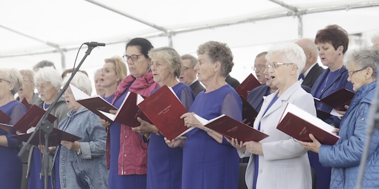 12.07.2022 Michniów. Obchody Dnia Walki i Męczeństwa Wsi Polskiej w 79. rocznicę pacyfikacji wsi Michniów / Fot. Jarosław Kubalski - Radio Kielce