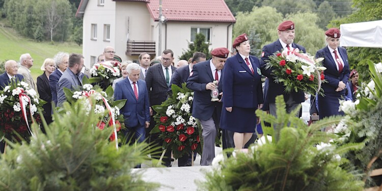 12.07.2022 Michniów. Obchody Dnia Walki i Męczeństwa Wsi Polskiej w 79. rocznicę pacyfikacji wsi Michniów / Fot. Jarosław Kubalski - Radio Kielce