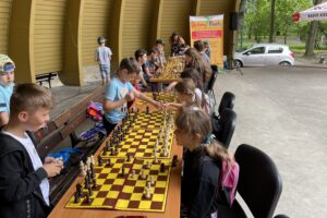 19.07.2022. Kielce. wakacyjna Szkoła Szachowa Polskiego Radia Kielce / Fot. Rafał Szymczyk - Radio Kielce