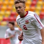 Na zdjęciu: Bartosz Sowiźrał - reprezentant Polski w piłce nożnej do lat 16 / Fot. PZPN