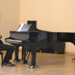 09.07.2022. Sandomierz. Koncert w ramach Festiwalu Muzyki klasycznej Ucho Igielne. Na zdjęciu: Jakub Czerski/ Fot. Anna Głąb - Radio Kielce