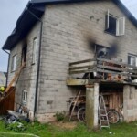 09.07.2022. Kapałów. Pożar / Fot. PSP