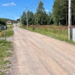 28.07.2022. Tumlin Wykień. Ulica Urocza / Fot. Michał Kita - Radio Kielce