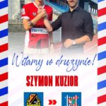 Na zdjęciu (od lewej): Szymon Kuzior i Sławomir Gągorowski wiceprezes Wisły Sandomierz / Fot. Wisła Sandomierz - Facebook