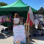 13.07.2022. Kielce. Akcja „Przynieś żywność lub środki czystości – w zamian weź ubranko” / Fot. Veronika Adamenko - Radio Kielce