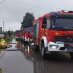 31.07.2022. Sarbice. Pożar. / Fot. OSP Gnieździska