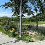 22.07.2022. Kielce. Plac pod budowę nowej siedziby NFZ przy ul. Langiewicza / Fot. Wiktor Taszłow - Radio Kielce