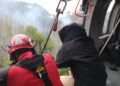 Czechy. Polscy strażacy w akcji gaśniczej / Fot. Państwowa Straż Pożarna