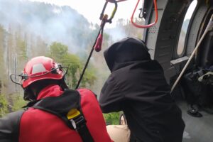 Czechy. Polscy strażacy w akcji gaśniczej / Fot. Państwowa Straż Pożarna