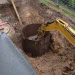 05.07.2022. Kielce. Świętokrzyski Klub Abstynentów „RAJ”. Efekty niewłaściwego odwodnienia i poprawianie błędu / Fot. ŚKA „RAJ”