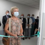 29.07.2022. Pińczów. Zakład Opieki Zdrowotnej. Otwarcie nowej pracowni rezonansu magnetycznego. Na zdjęciu: Iwona Franczak – Prezes Zarządu Intercard / Fot. Marta Gajda-Kruk - Radio Kielce