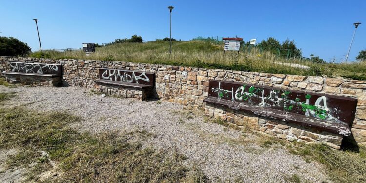 21.07.2022. Kielce. Ślichowice. Rezerwat skalny