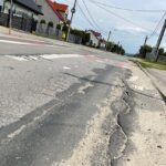 14.07.2022. Kielce. Oznakowanie poziome ulic. Na zdjęciu: ulica Sukowska / Fot. Wiktor Taszłow – Radio Kielce