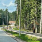 14.07.2022. Budowa drogi rowerowej Kielce – Zagnańsk / Fot. Wiktor Taszłow – Radio Kielce