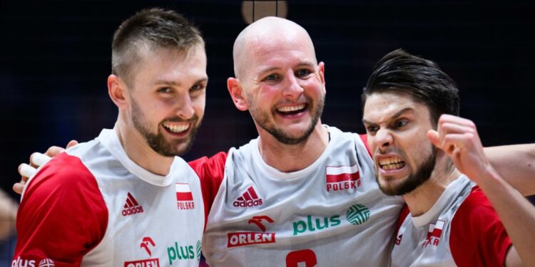 Polscy siatkarze pokonali Włochów 3:0 i zajęli trzecie miejsce w Lidze Narodów - Radio Kielce Fot. FIVB - TVP Sport