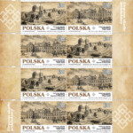 Znaczki w serii „Utracone skarby architektury” / Fot. Poczta Polska