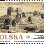 Znaczki w serii „Utracone skarby architektury” / Fot. Poczta Polska