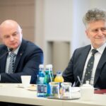 Na zdjęciu (od lewej): Rafał Nowak - wicewojewoda świętokrzyski, senator Krzysztof Słoń . Fot. Marlena Maląg - Facebook