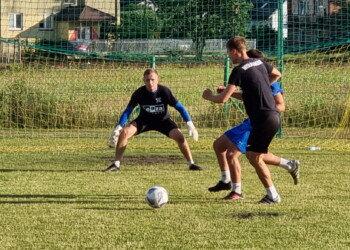 11.07.2022 Sandomierz. Trening Wisły Sandomierz / Fot. Maciej Makuła - Radio Kielce