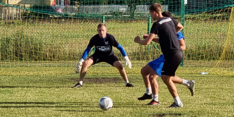 11.07.2022 Sandomierz. Trening Wisły Sandomierz / Fot. Maciej Makuła - Radio Kielce