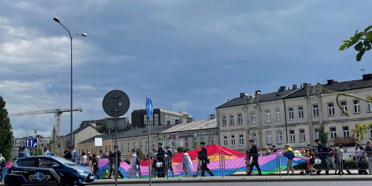 09.07.2022. Kielce. Marsz Równości / Fot. Paulina Michta - Radio Kielce