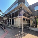 21.07.2022. Kielce. Termomodernizacja budynku ZUS przy ulicy Piotrkowskiej / Fot. Wiktor Taszłow - Radio Kielce