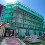 21.07.2022. Kielce. Termomodernizacja budynku ZUS przy ulicy Piotrkowskiej / Fot. Wiktor Taszłow - Radio Kielce