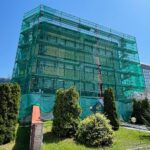 21.07.2022. Kielce. Termomodernizacja budynku ZUS przy ulicy Piotrkowskiej / Fot. Wiktor Taszłow - Radio Kielce