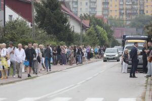 02.08.2022. Kielce. Wyciek gazu przy ulicy Kolberga / Fot, Wiktor Taszłow - Radio Kielce