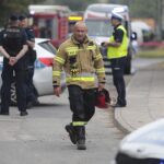 02.08.2022. Kielce. Wyciek gazu przy ulicy Kolberga / Fot, Wiktor Taszłow - Radio Kielce