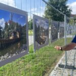 13.08.2022. Sandomierz. Wystawa „Drewno na wodzie” / Fot. Grażyna Szlęzak - Radio Kielce