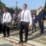 Tłumy pożegnały byłego posła i starostę sandomierskiego - Radio Kielce 19.08.2022. Koprzywnica. Pogrzeb Stanisława Masternaka / Fot. Grażyna Szlęzak- Radio Kielce