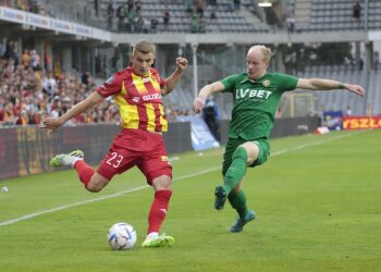 01.08.2022. Kielce. Mecz Korona Kielce - Śląsk Wrocław / Fot. Wiktor Taszłow - Radio Kielce