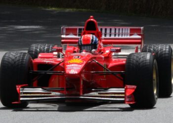 Na zdjęciu: bolid Ferrari F300 / Fot. wikipedia.org