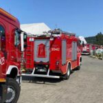 25.08.2022. Ruda Strawczyńska. Interwencja straży pożarnej / źródło: KM PSP Kielce