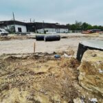 Prace na skrzyżowaniu trwają, ale tempo raczej słabe - Radio Kielce 02.08.2022. Kielce. Remont na Al Solidarności / Fot. WIktor Taszłow - Radio Kielce