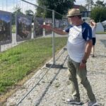 13.08.2022. Sandomierz. Wystawa „Drewno na wodzie” / Fot. Grażyna Szlęzak - Radio Kielce