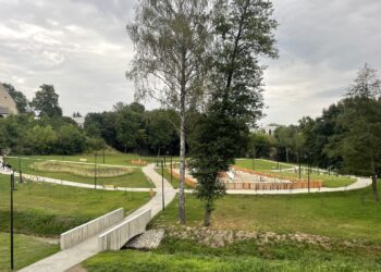 17.08.2022. Szydłów. Park miejski / Fot. Grażyna Szlęzak - Radio Kielce
