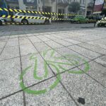 03.08.2022. Kielce. Ulica Warszawska. Miejsca pod stacje rowerowe / Fot. Wiktor Taszłow - Radio Kielce