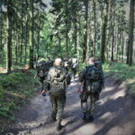 25.08.2022. Kwartalny marsz kondycyjny. / Fot. Centrum Przygotowań do Misji Zagranicznych