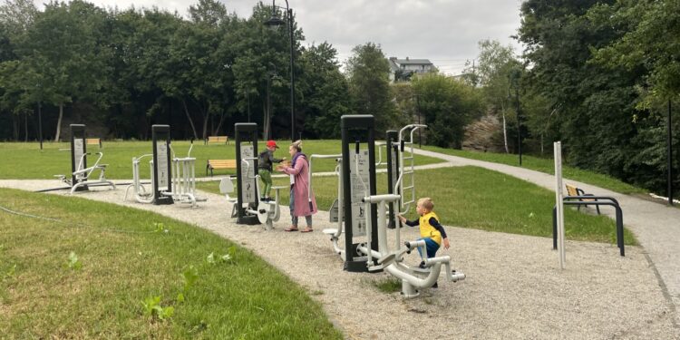 17.08.2022. Szydłów. Park miejski / Fot. Grażyna Szlęzak - Radio Kielce