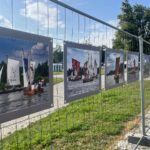 13.08.2022. Sandomierz. Wystawa „Drewno na wodzie” / Fot. Grażyna Szlęzak - Radio Kielce