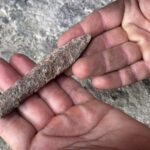 17.08.2022. Ćmielów. Prace archeologiczne na zamku Krzysztofa Szydłowieckiego / Fot. Emilia Sitarska - Radio Kielce