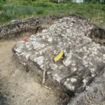 17.08.2022. Ćmielów. Prace archeologiczne na zamku Krzysztofa Szydłowieckiego / Fot. Emilia Sitarska - Radio Kielce
