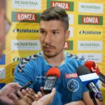 01.08.2022. Kielce. Konferencja prasowa Łomży Industrii Kielce. Na zdjęciu: Alex Dujszebajew / Fot. Piotr Kwaśniewski - Radio Kielce