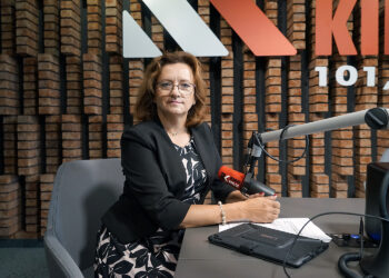 Poseł Agata Wojtyszek, pełnomocnik okręgu północnego PiS w Świętokrzyskiem / Fot. Robert Felczak - Radio Kielce