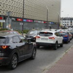 24.08.2022. Kielce. Korki w okolicy Galerii Korona / Fot. Sebastian Kalwat - Radio Kielce