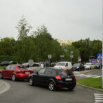 24.08.2022. Kielce. Korki w okolicy Galerii Korona / Fot. Sebastian Kalwat - Radio Kielce